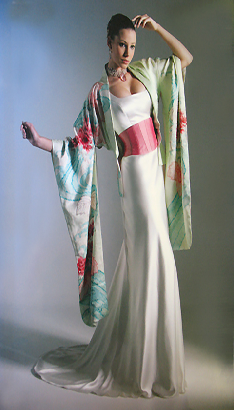 Kimono para novia deals